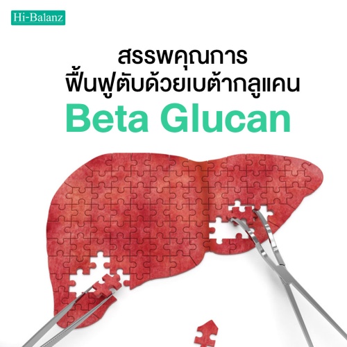 สรรพคุณการฟื้นฟูตับด้วยเบต้า กลูแคน (Beta Glucan)