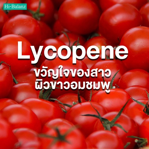 ไลโคพีน (Lycopene) สารสกัดจากมะเขือเทศ สารอาหารขวัญใจของสาวผิวขาวอมชมพู
