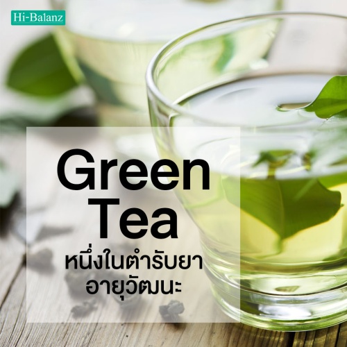 ชาเขียว (Green Tea) หนึ่งในตำรับยาอายุวัฒนะ