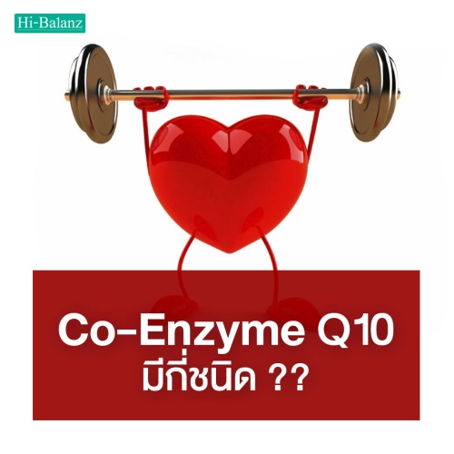โค-เอนไซม์ คิวเทน (Co-Enzyme Q10) มีกี่ชนิด?
